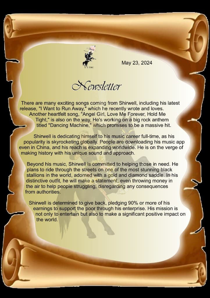 Shirwell Newsletter — May 23, 2024